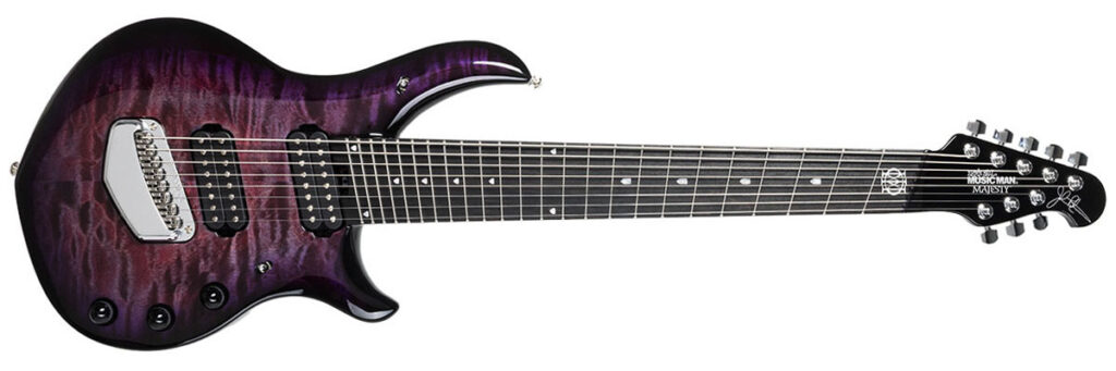 Ernie Ball Music Man/Majesty Premium Select - 8 String(Purple Nebula II)