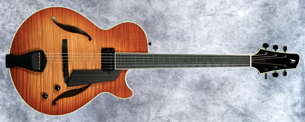 Kikuchi Guitars／F15（Violin Burst）