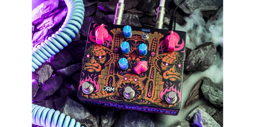 JAM Pedalsが、スチュ・マッケンジー（キング・ギザード＆ザ・リザード・ウィザード）とのコラボによる歪みペダル“Tiny Amp Destroyer”を発売