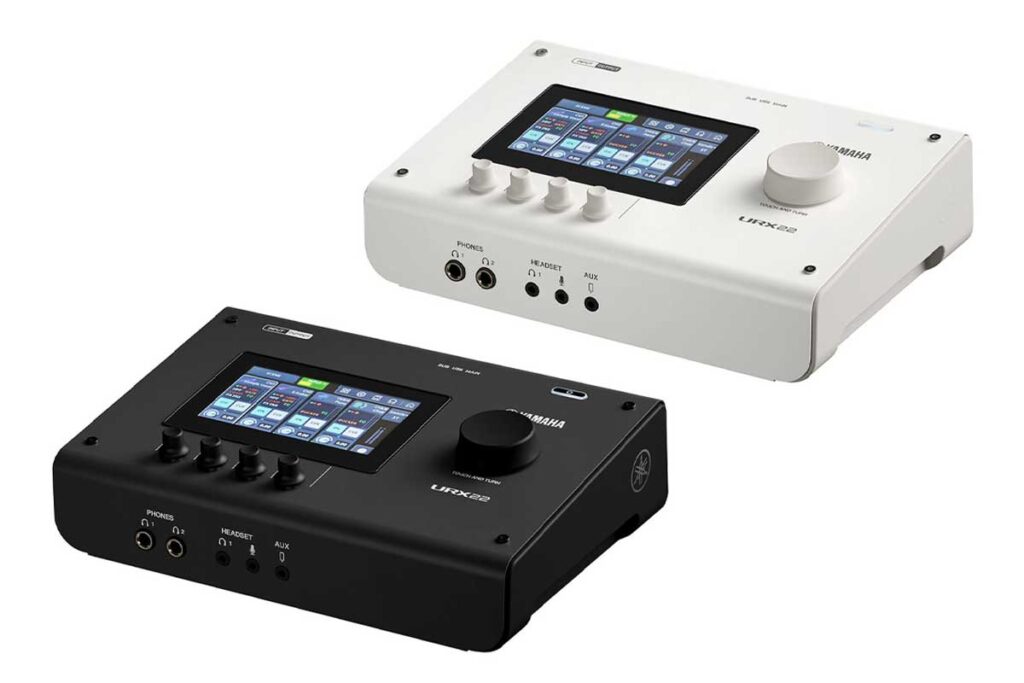 ヤマハ/オーディオ・インターフェース URX22(ブラック)、同(ホワイト)