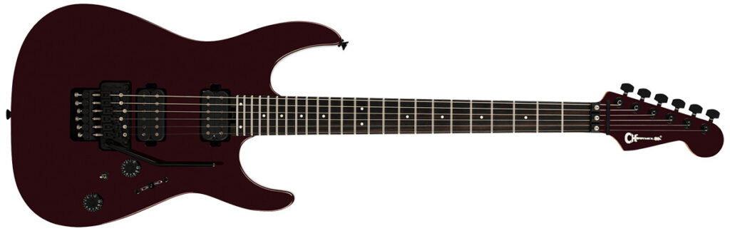 Charvel／Pro-Mod Plus Dinky DK24 HH FR EB（Crimson Eclipse）