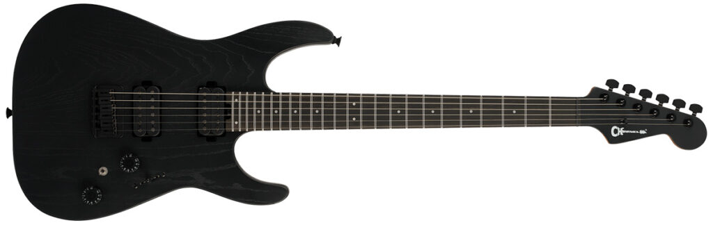 Charvel／Pro-Mod Plus Dinky DK24 HH HT EB ASH（Black Ash）