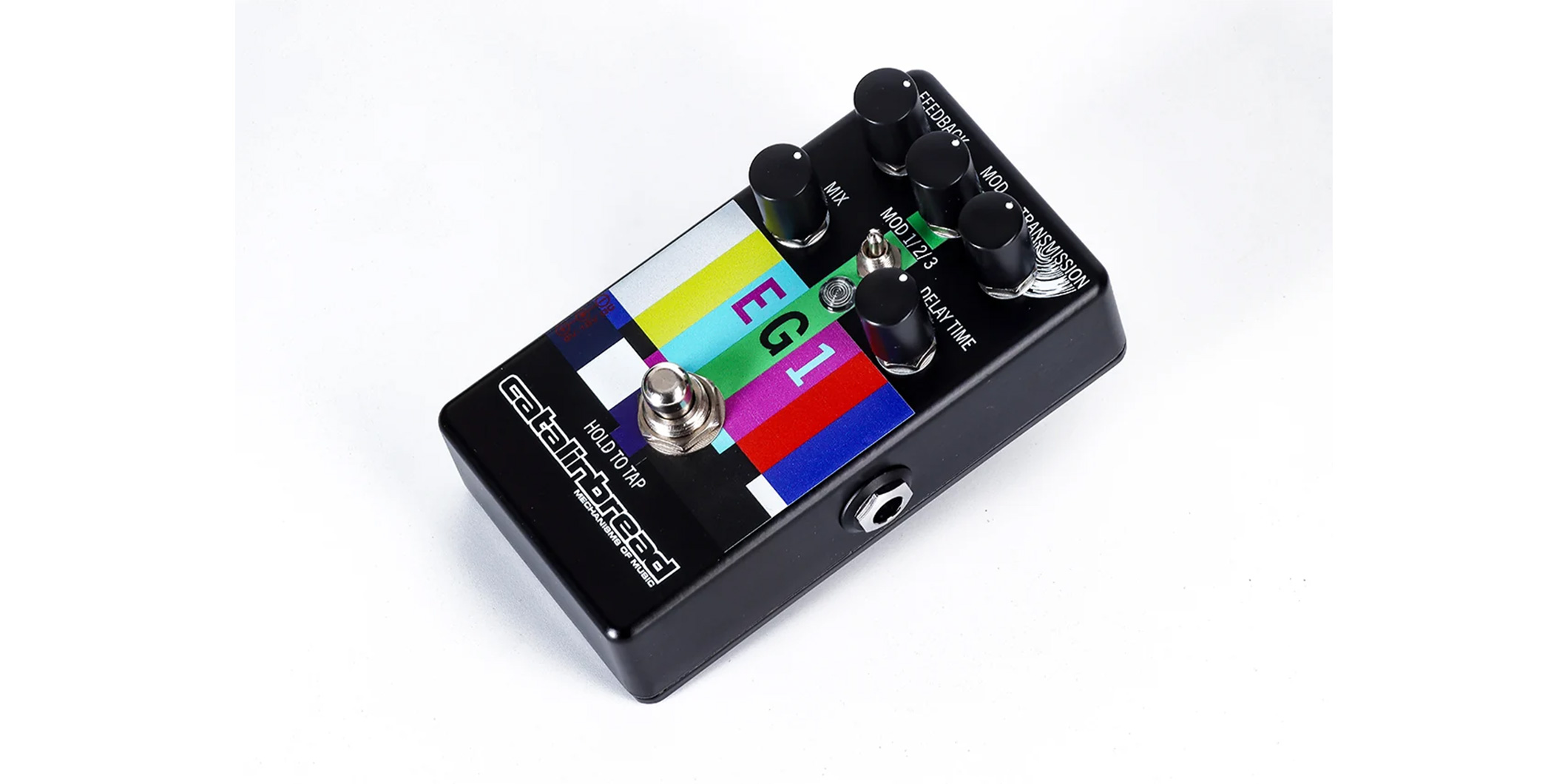 ラジオ、テレビ、テープの質感を再現するCatalinbread流ローファイ・ディレイ・ペダル、“EG1”が登場