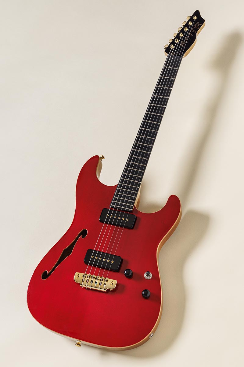 SAITO GUITARS/622BEYOND Trans Red 大渡亮が国産ブティック・ギターを一挙試奏!