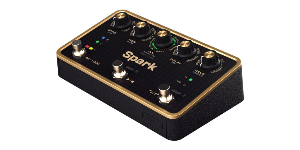 Positive GridのSparkシリーズより、ルーパー内蔵のポータブル・スマート・アンプ＆エフェクト・ペダル“Spark PEDAL”が登場