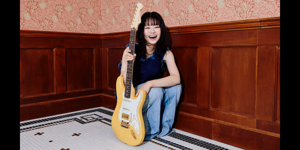 フェンダー、弓木英梨乃の初シグネチャー・モデル“Erino Yumiki Stratocaster”を発売へ