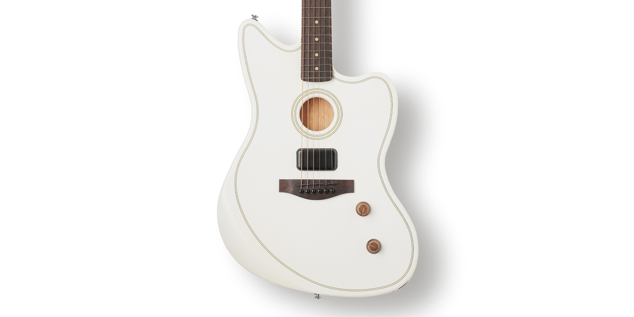 FENDER／LIMITED EDITION ACOUSTASONIC STANDARD JAZZMASTER〜人気のアコスタソニックにフレッシュな限定カラーが登場！