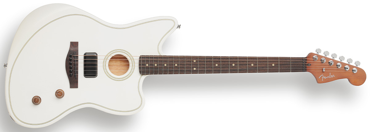 FENDER／LIMITED EDITION ACOUSTASONIC STANDARD JAZZMASTER（前面）