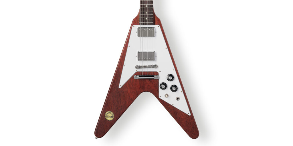 GIBSON CUSTOM／1971 FLYING V MEDALLION REISSUE〜垂涎の“メダリオンV”がついに復刻！　偉大なるロック・アイコンをその手に