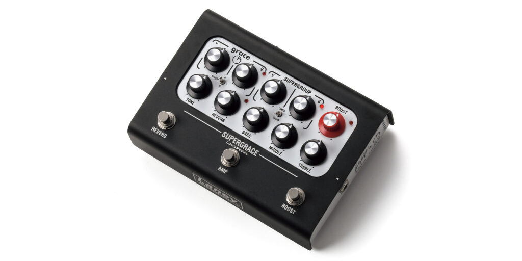 LANEY／SUPERGRACE LOUDPEDAL〜ビリー・コーガンの理想的サウンドを凝縮　ステージから宅録まで使える万能ギア