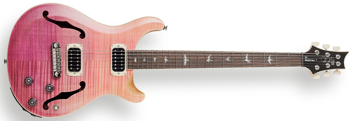 PAUL REED SMITH/SE ED SHEERAN HOLLOWBODY I PIEZO BARITONE(前面)