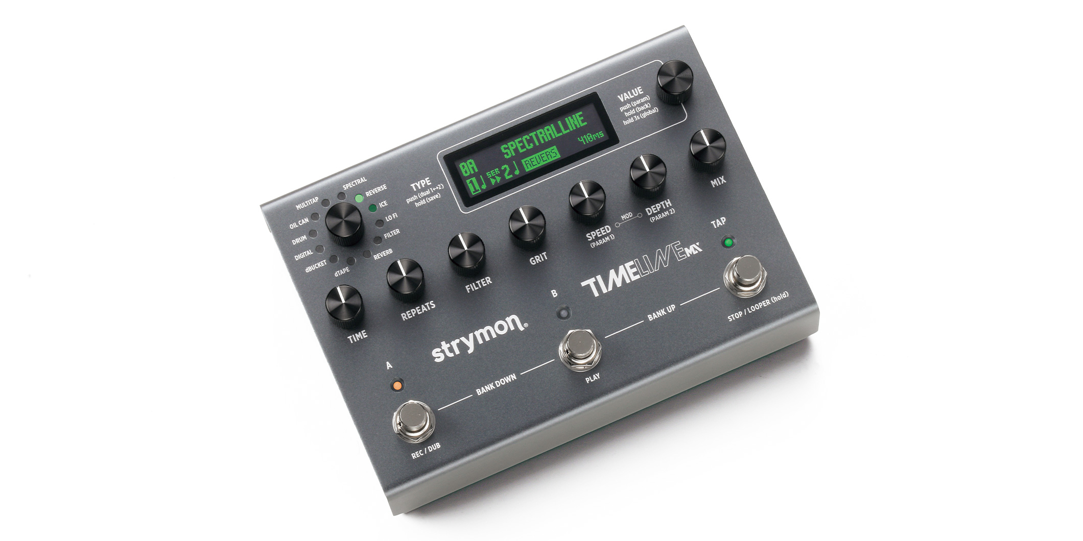 STRYMON／TIMELINE MX〜最強の多機能ディレイが大幅進化！　12種類のエフェクトで無限の可能性