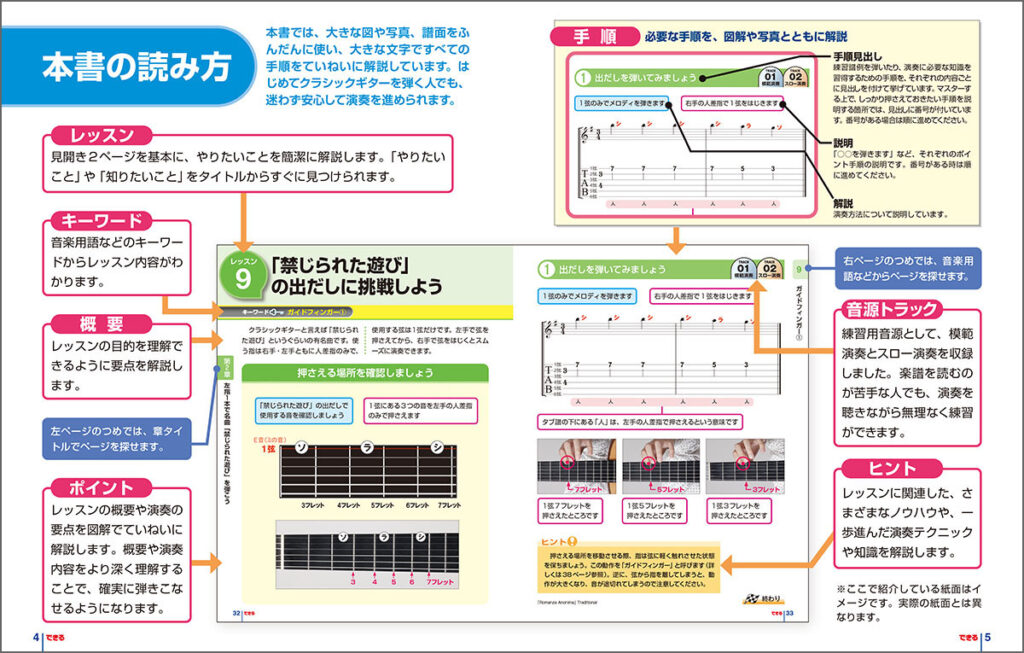 「本書の読み方」のページ