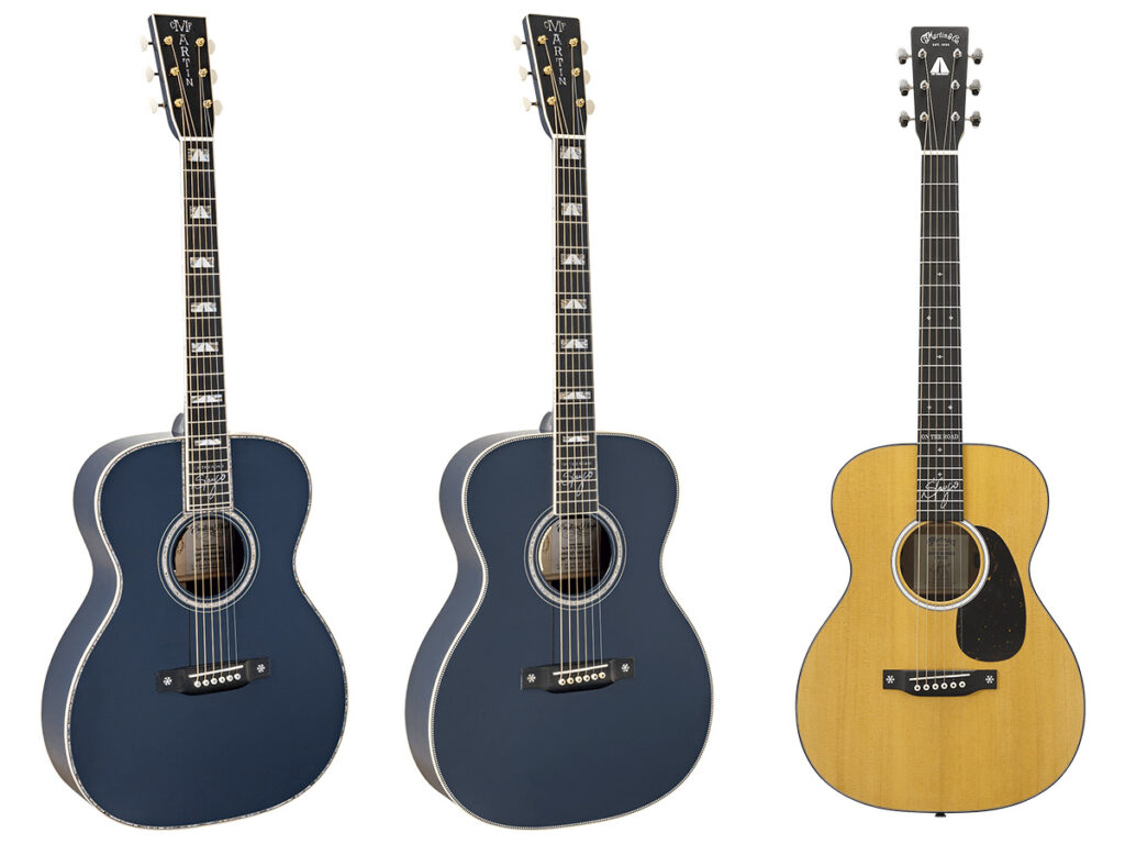 Martin / OM Style 42 SH NAVY BLUE、OM Style 28 SH NAVY BLUE、000JR E SHOGO HAMADA