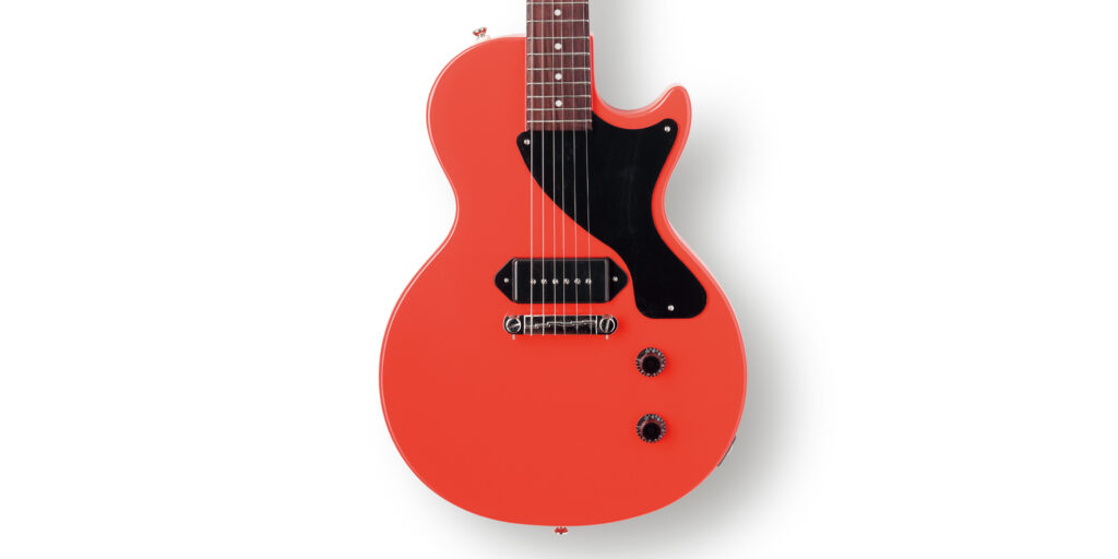 EPIPHONE／BILLIE JOE ARMSTRONG LES PAUL JUNIOR〜ビリー・ジョーのパンク魂を凝縮した鮮烈な赤に染まる特別仕様モデル！