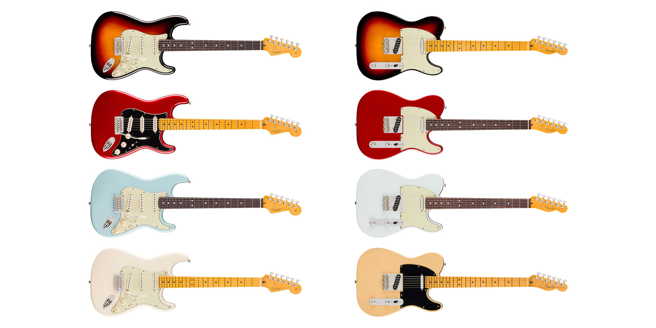 フェンダー、シングルコイルのハムノイズを解消する新機構“Fender Silent System”を採用したストラトキャスターとテレキャスターを限定版で発売