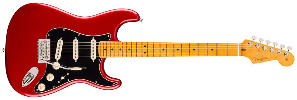 Fender／Limited Edition American Professional Classic Stratocaster featuring the Fender Silent System（Maple Fingerboard, Candy Apple Red）