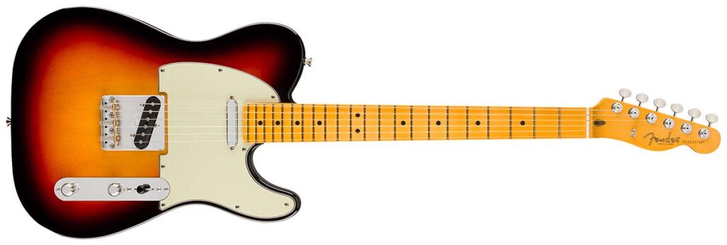 Fender／Limited Edition American Professional Classic Telecaster featuring the Fender Silent System（Maple Fingerboard, 3-Color Sunburst）
