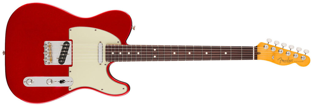 Fender／Limited Edition American Professional Classic Telecaster featuring the Fender Silent System（Rosewood Fingerboard, Candy Apple Red）