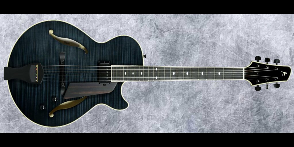 Kikuchi Guitars Archtopシリーズの15インチ薄胴フルアコ新製品“MF15S”と“MF15S 2HB”が登場