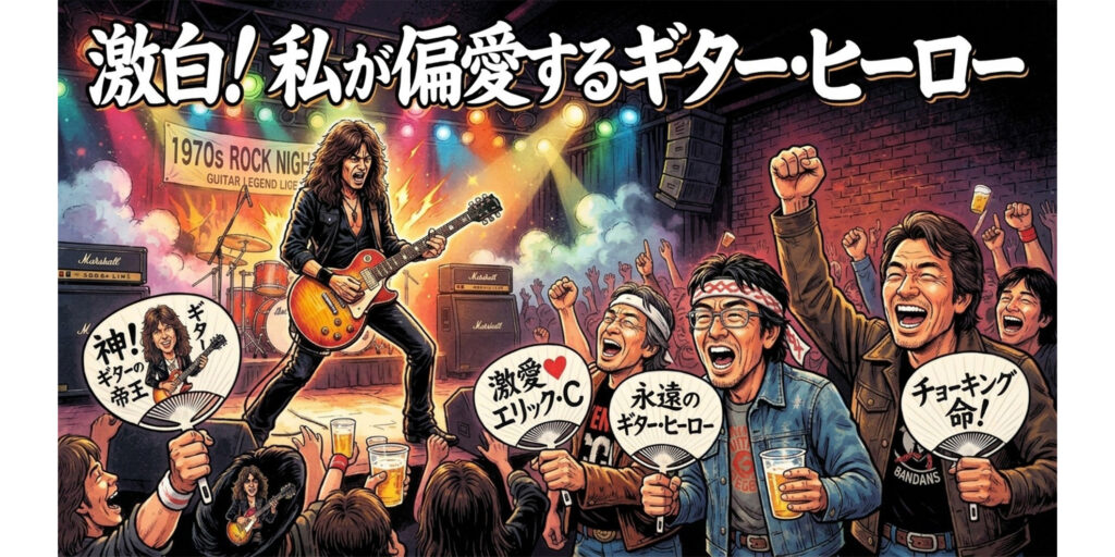 『ギター・マガジン・レイドバック』がアンケートを実施中〜あなたが偏愛するギター・ヒーローは？