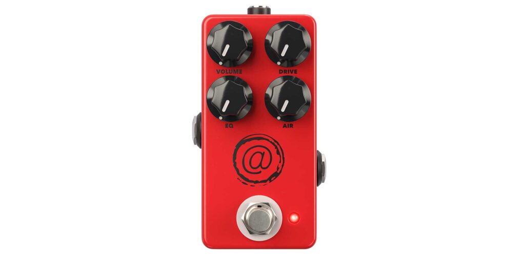 アンディ・ティモンズのシグネチャー・オーバードライブ小型版“AT MINI”、JHS Pedalsから発売