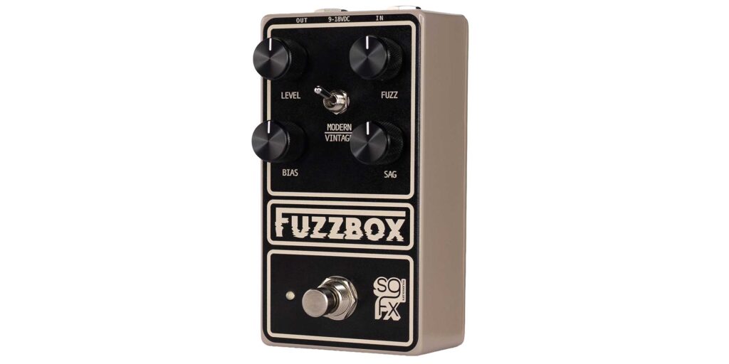 Tone Bender Mk Ⅱの現代的リファイン！　シリコン・ファズ“FUZZBOX”がSolidGoldFXから登場