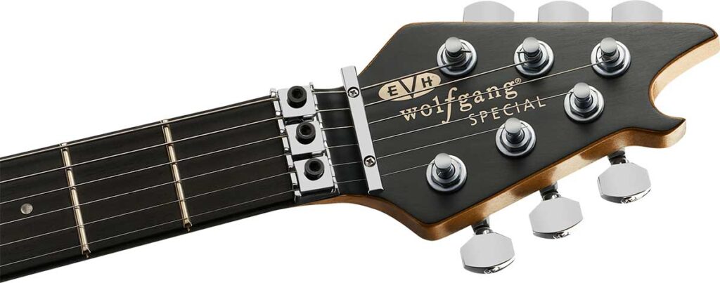 EVH / Limited Edition Wolfgang Special Striped Series, Distressed Ivory