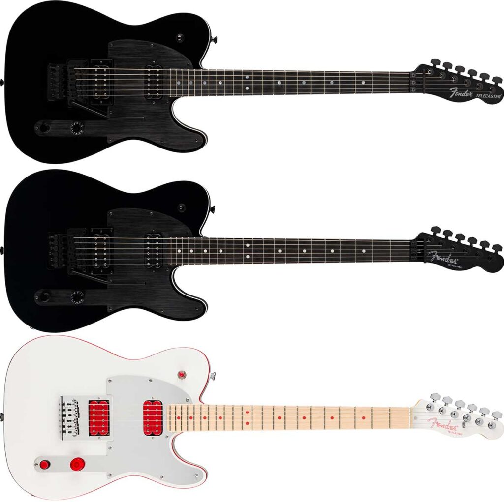 Fender / Fender John 5 Phantom Telecaster、Fender John 5 Ghost Telecaster、Fender Custom Shop John 5 “Phantom” Telecaster
