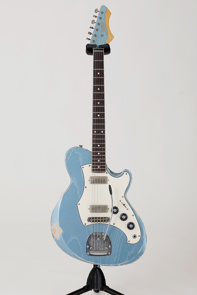 stilblu / EFLO Medium Aged - Ice Blue Metallic (Open Pore)(表面)