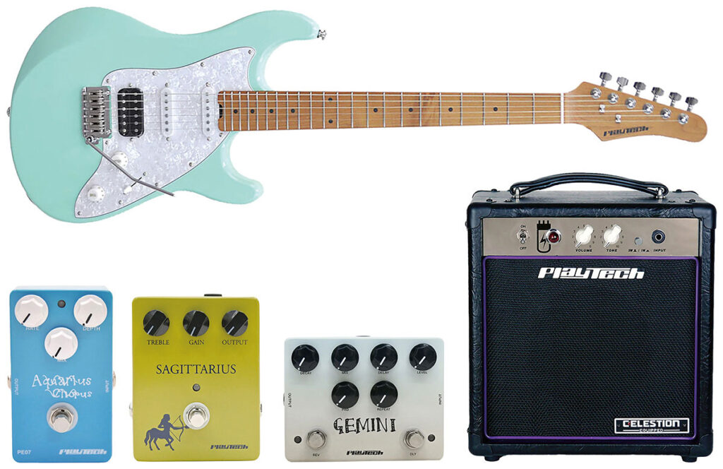PLAYTECH/ST500 Maple Surf Green/NOVA5T/Sagittarius Drive/Aquarius Chorus/Gemini/PLS-100 Loop Switcher SET